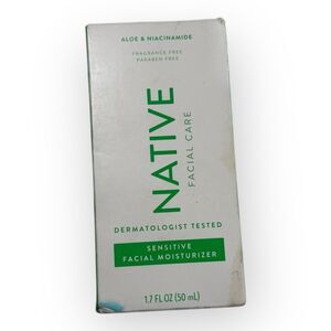 Native Face Moisturizer – Aloe & Niacinamide 1.7 oz – Hydrating Facial Cream